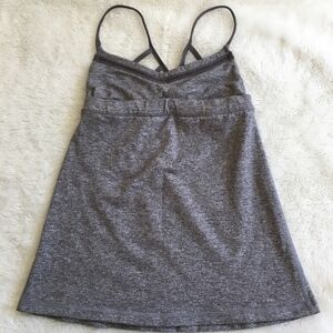 Lululemon Gray Tank Top Size 2 Racerback